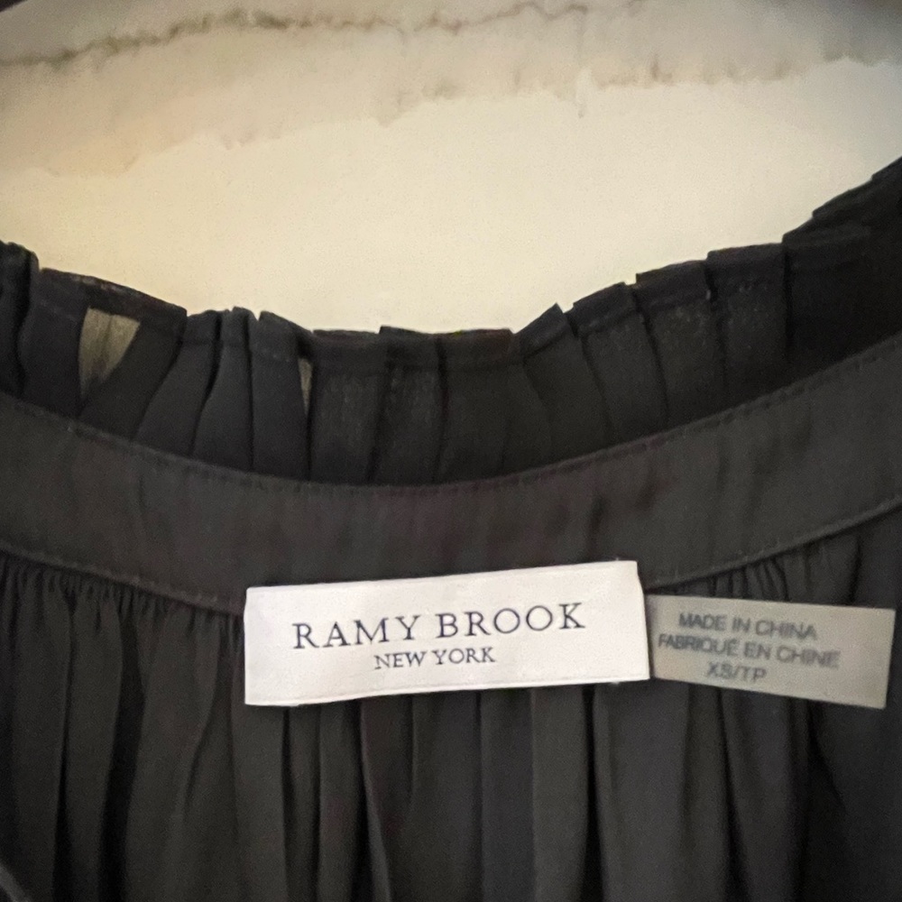 Ramy Brook Ruffled V-neck Tank Top - Picture 3 of 3